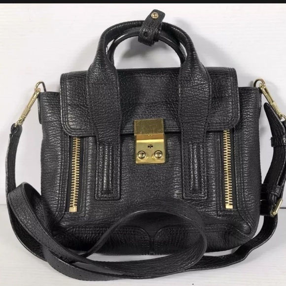 3.1 Phillip Lim Mini Pashli Leather top Handel Satchel - Picture 3 of 13